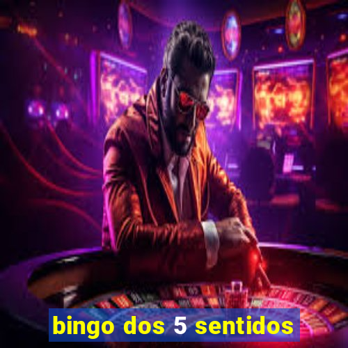 bingo dos 5 sentidos